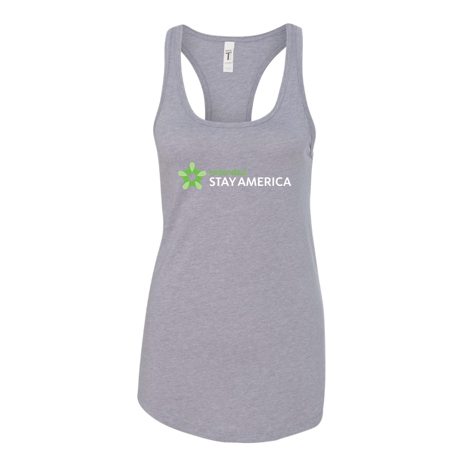 Women's Extended Stay America Racerback Tank Top